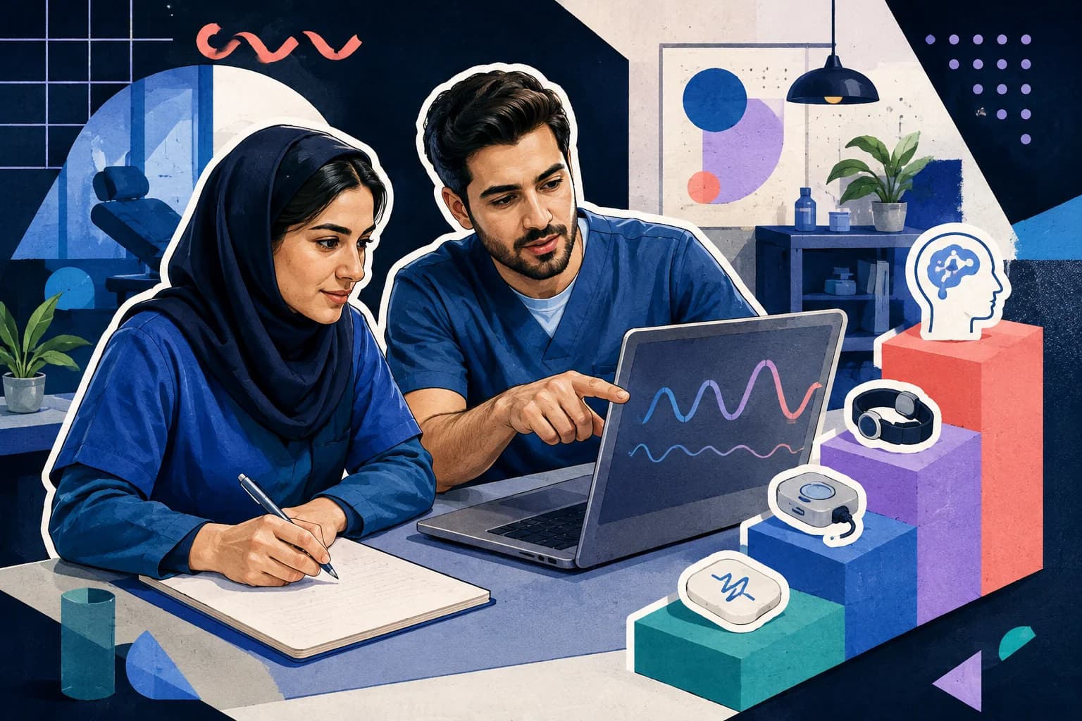 آموزش تیم EEG و QEEG: برنامه چهارمرحله‌ای و ارزیابی مهارت