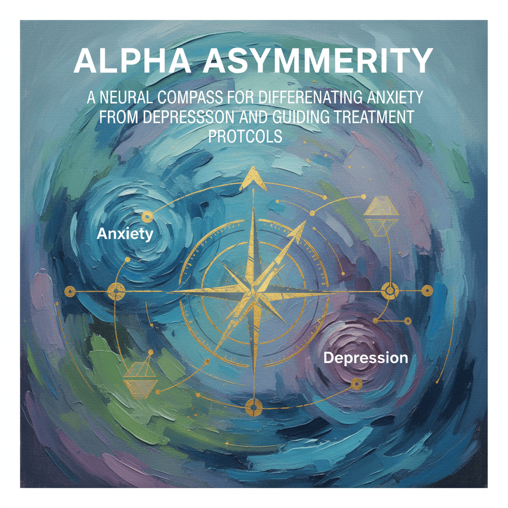 عدم تقارن آلفا (Alpha Asymmetry): قطبنمای عصبی برای تفکیک اضطراب از افسردگی و راهنمای پروتکلهای درمانی
